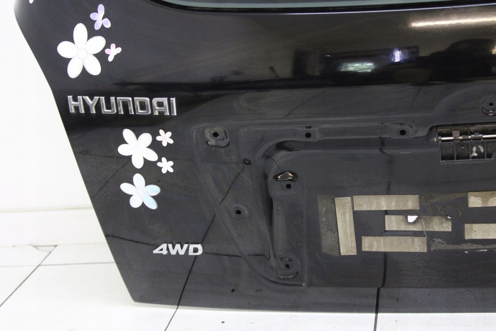 фото №6, Hyundai tucson i 2004r- крышка багажника крышка багажника - eb - код лакокрасочного покрытия