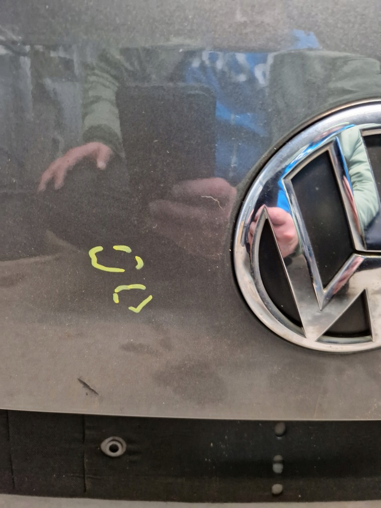 фото №5, Vw touran 1t0 lift 2010- крышка багажника багажника