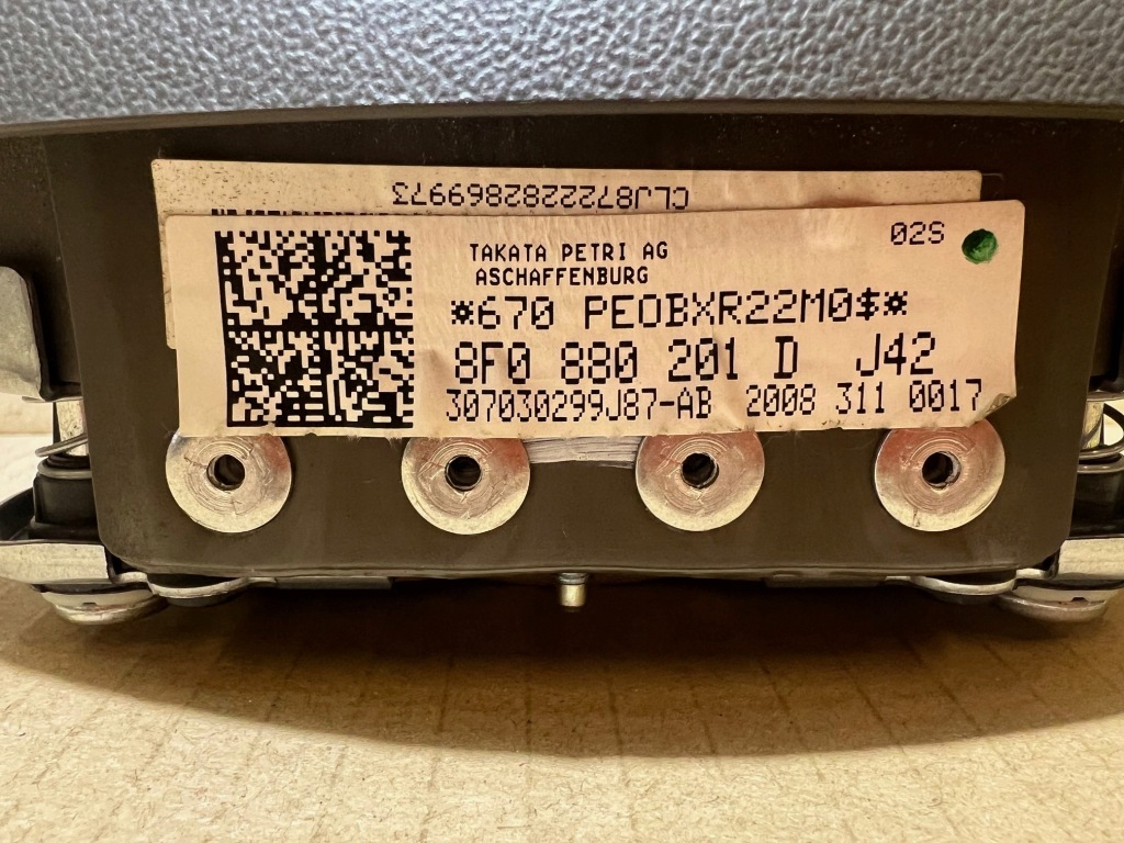 Audi a5 8t a4 b8 подушка воздушная подушка безопасности водителя 3ram 8f0880201d Цена