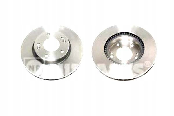 фото №1, Nipparts тормозные диски тормозные 2szt hyundai coupe 2.7 v