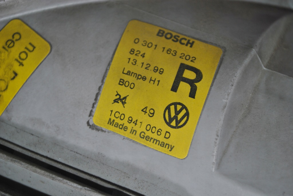 фото №5, New beetle 98-05 лампа правий перед 1c0941006d eu