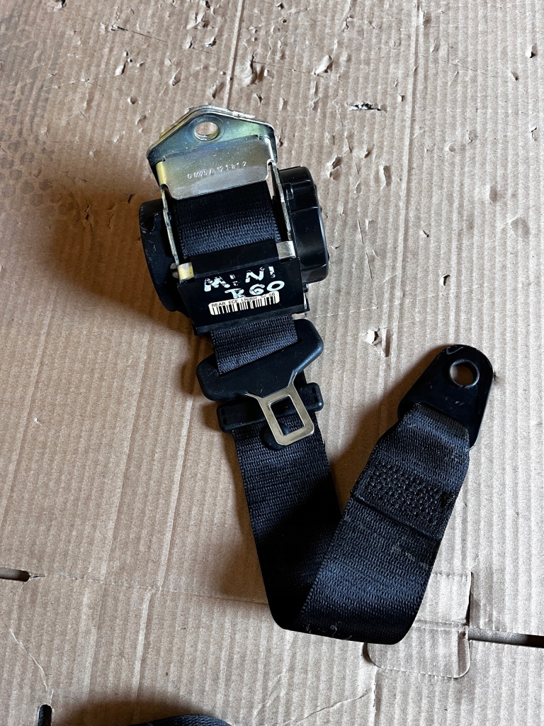 Купить 26 mini countrymann ремень безопасности задний 9801313