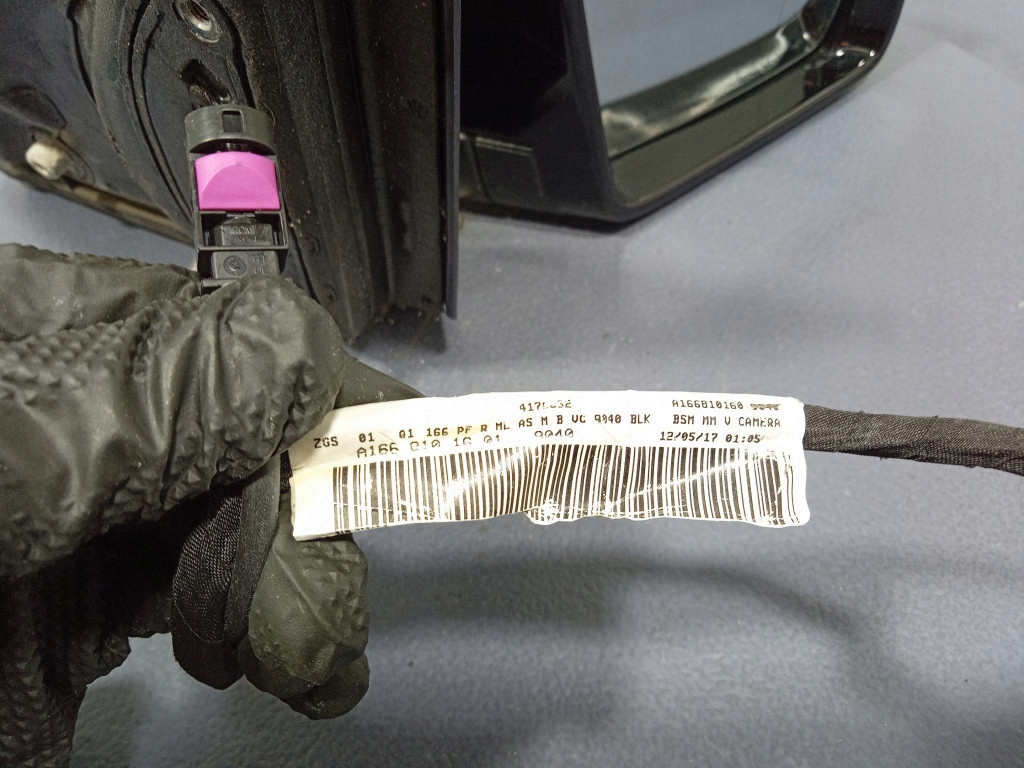 фото №7, Mercedes gls x166 зеркало правое 18 pin a1668101601