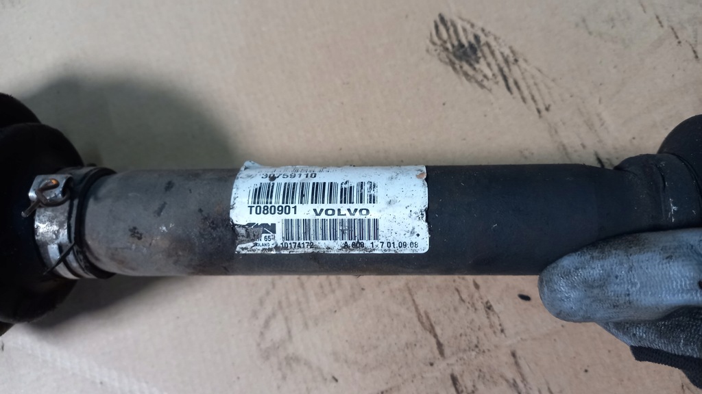 фото №4, Volvo s40 ii v50 2.0 d приводной вал левая короткий 30759110