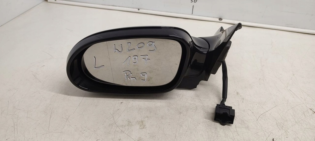 фото №1, Дзеркало ліва 9pin 197 mercedes w209 2,7 cdi