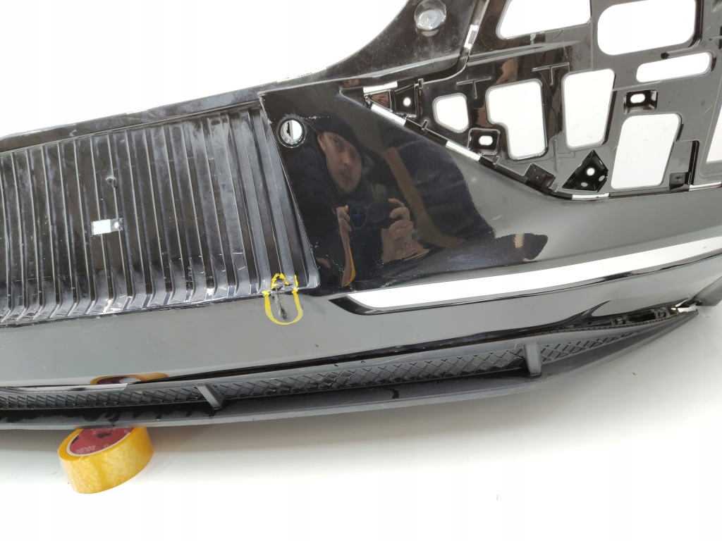 Купити Kia ev6 бампер задній задній накладка 86612-cv000 foto!