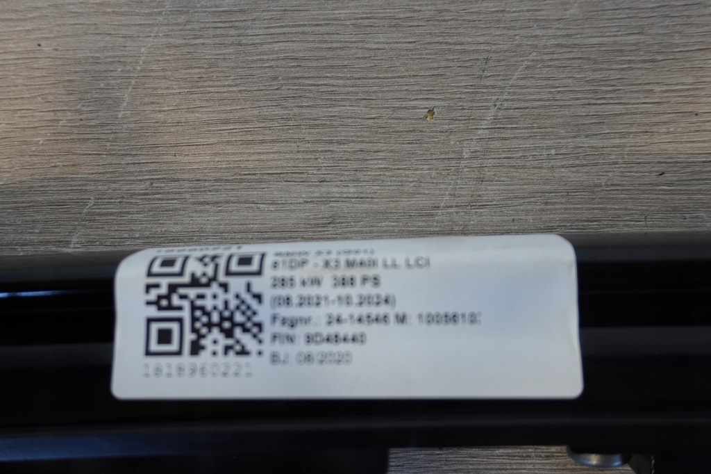 фото №6, Рейлінги дахові bmw x3 f97 g01 m-pakiet shadowline