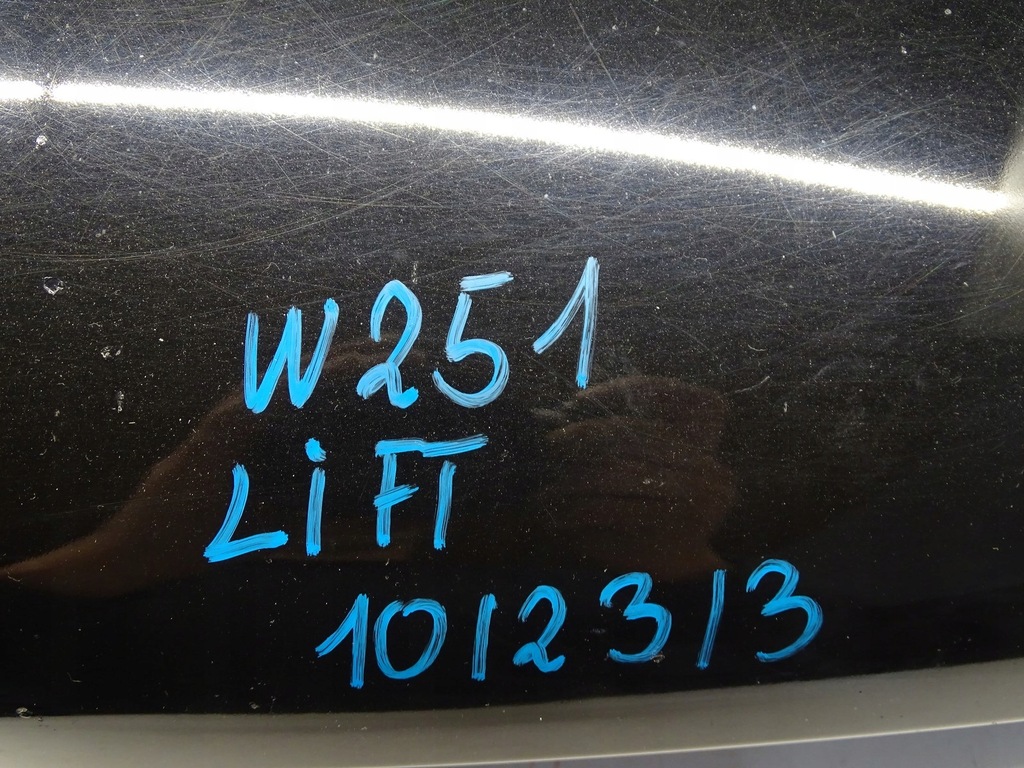 фото №8, Капот крышка двигателя mercedes r-class w251 lift