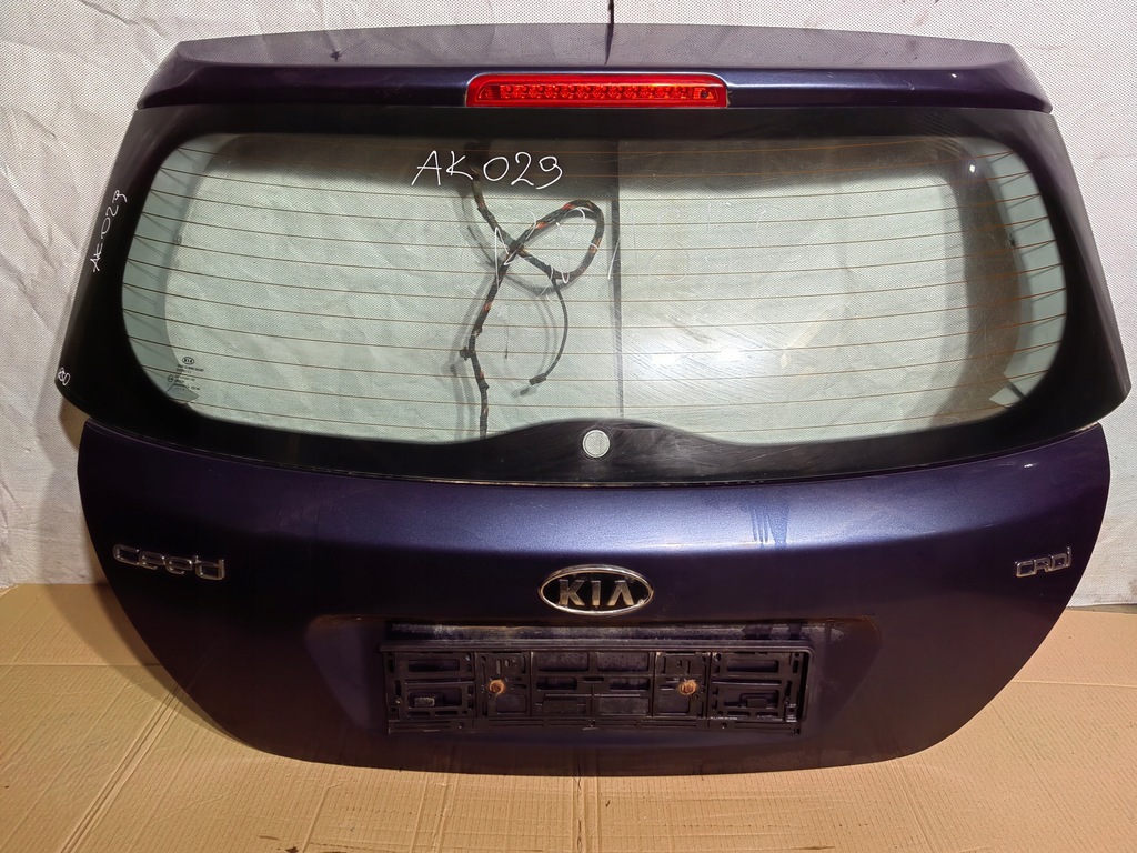 фото №1, Крышка багажника задняя kia ceed i hb 06-12 b6