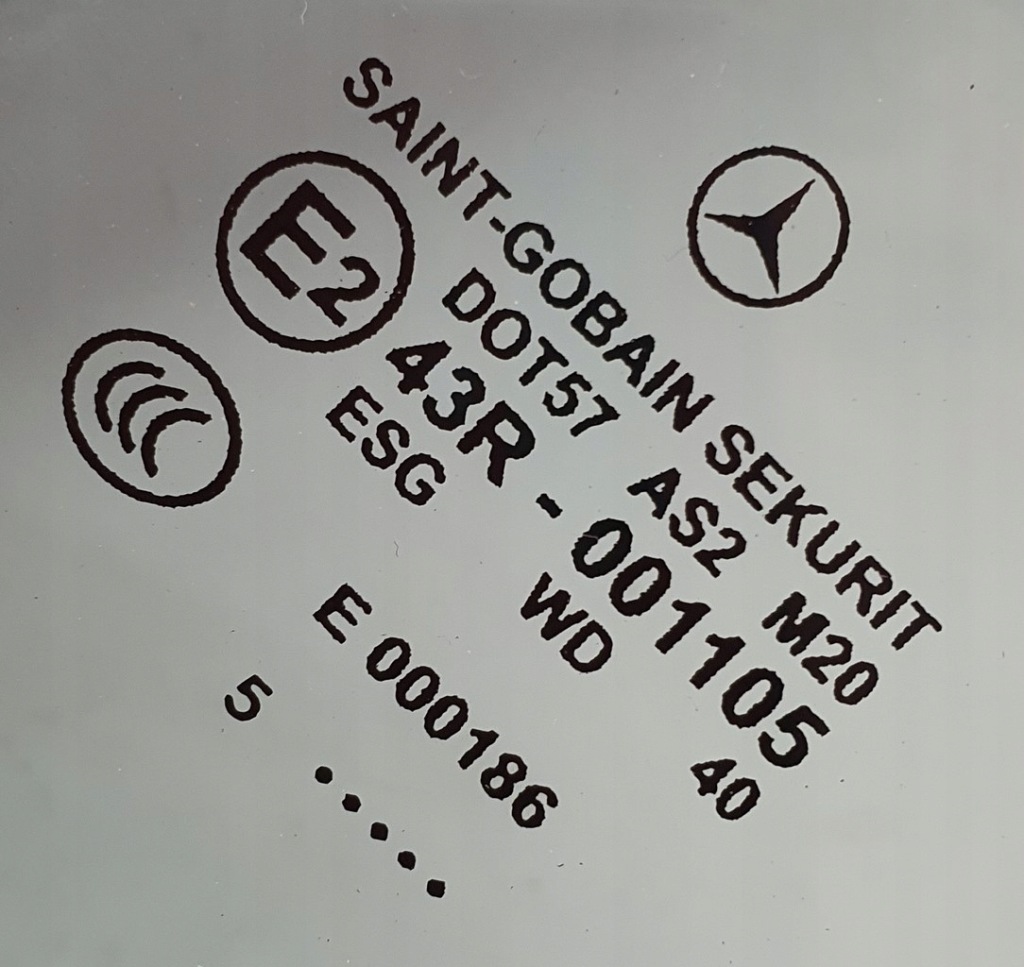 фото №2, Скло підйомник лівий задня mercedes r171 a1716700303