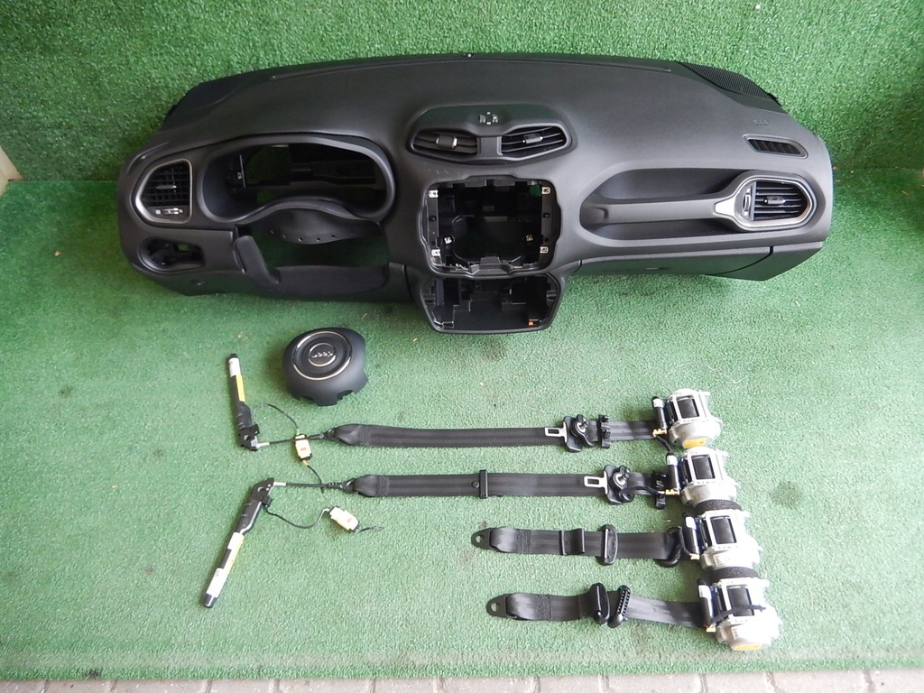 фото №1, Консоль приборная панель подушки безопасности ремни jeep renegade lift 2020