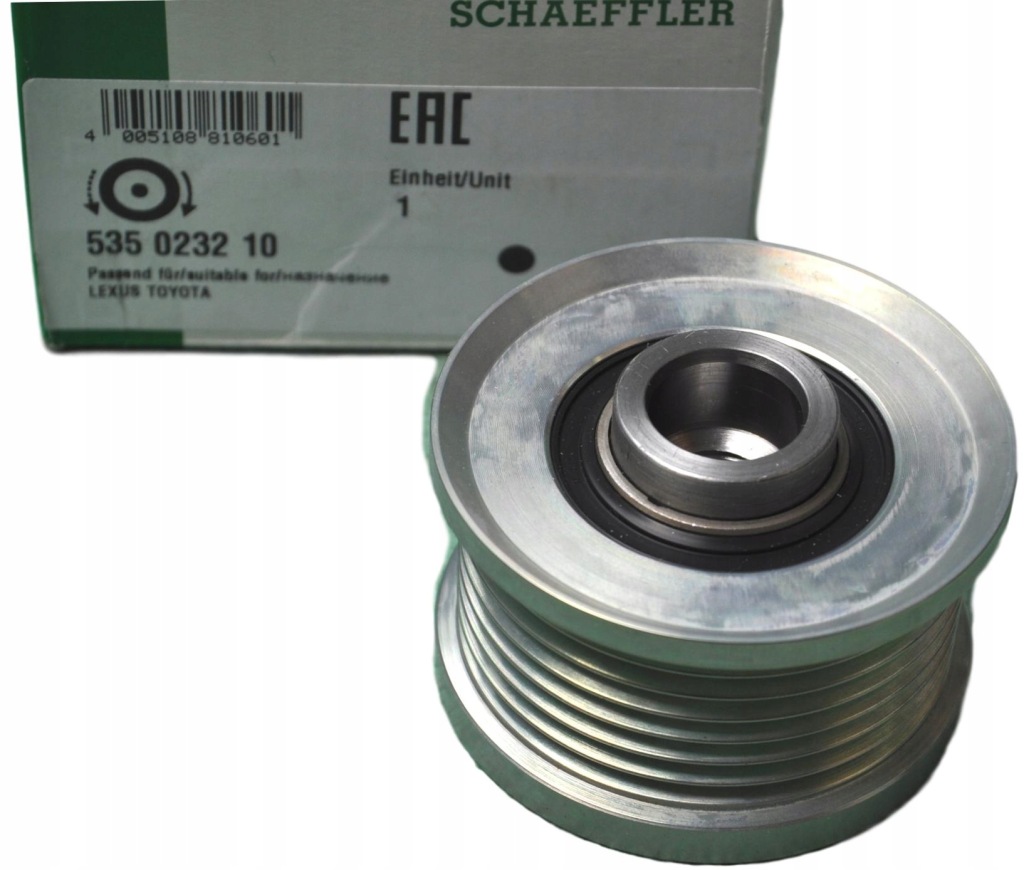 Ina 535023210 сцепление генератора lexus toyota Оригинал