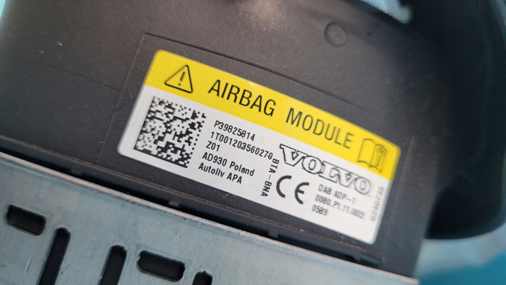 фото №13, Volvo xc60 ii 21r подушка водителя подушка безопасности p39825814