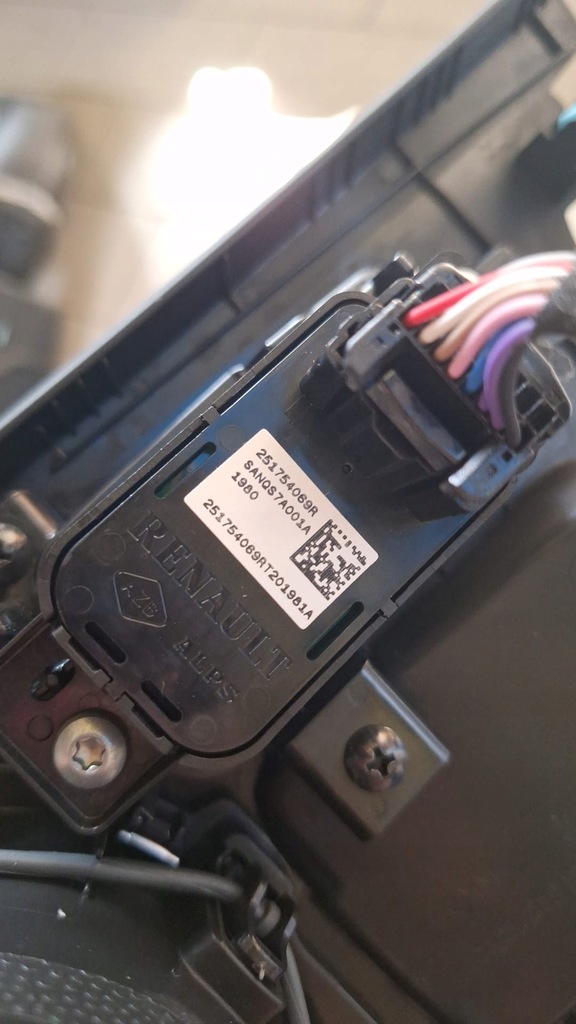 фото №6, Туннель средний кронштейн na кружка renault arkana 969172411r