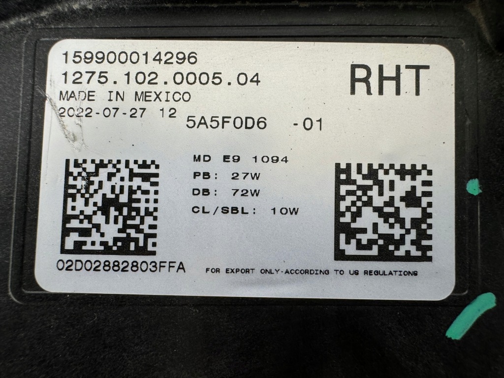 Bmw x7 g07 lift lci лампа правая перед full led фара eur - super Недорого