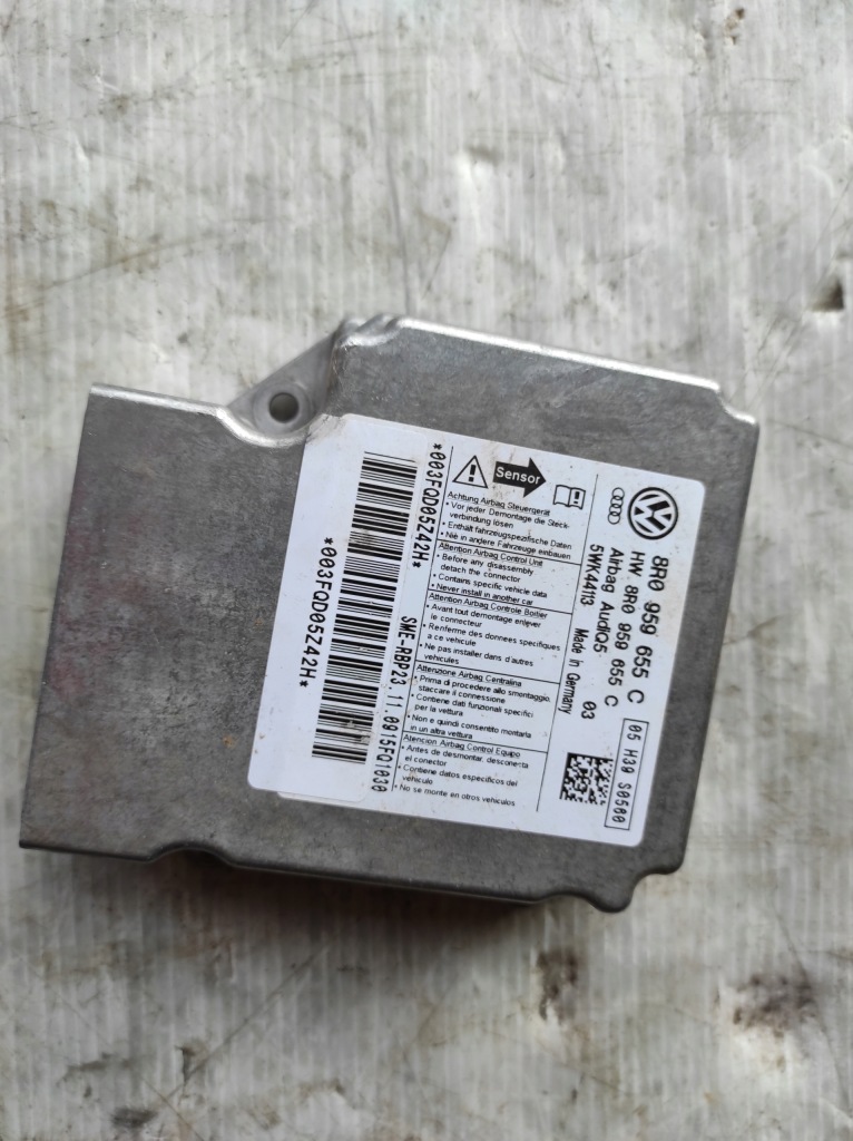 фото №1, Audi q5 i 8r модуль датчик блок управления подушка безопасности 8r0959655c