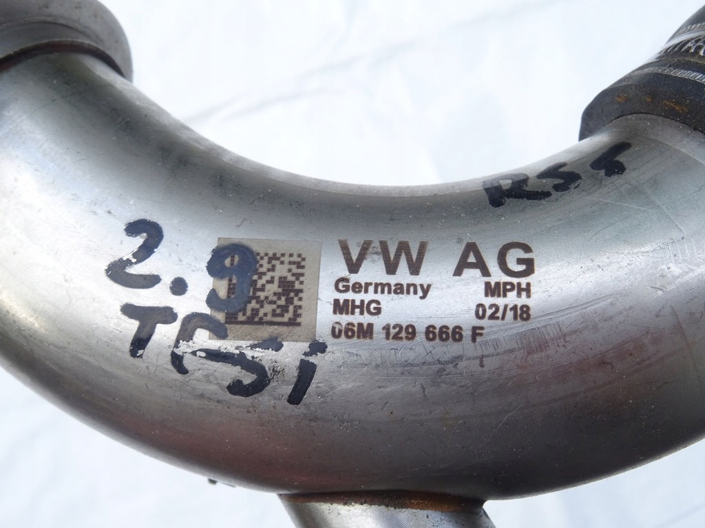 фото №7, Wąż труба шланг воздуха audi rs4 rs5 2.9 tfsi 06m129666f 06m129967
