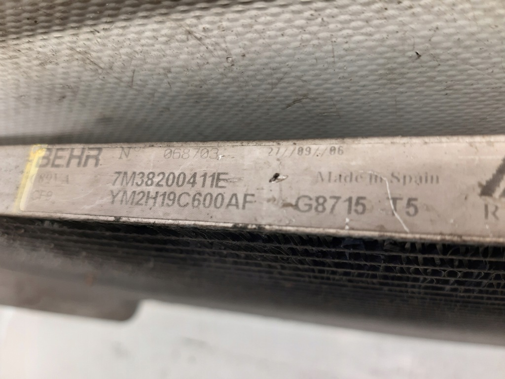 фото №7, Радиатор кондиционера vw sharan i fl