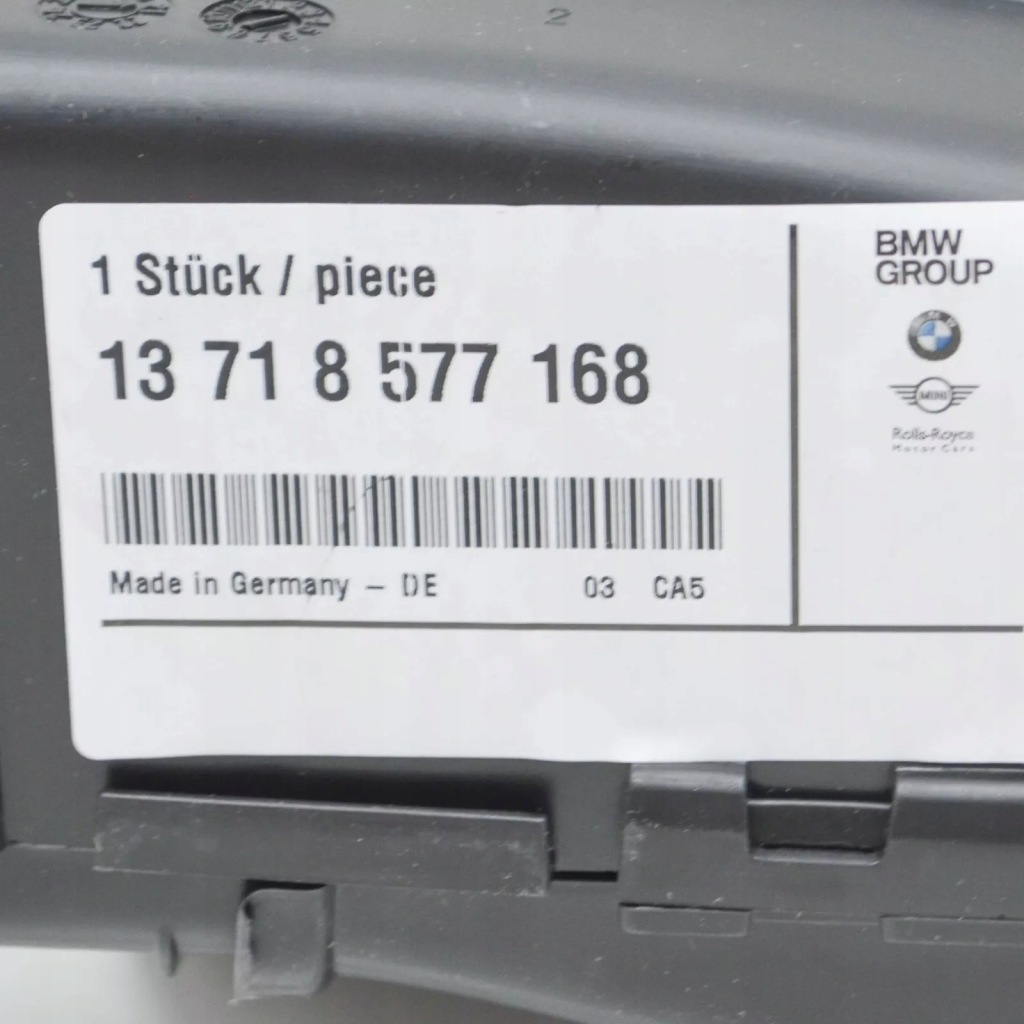 Bmw 5 g30 air впуск tube повітропровід 13718577168 oem Ціна