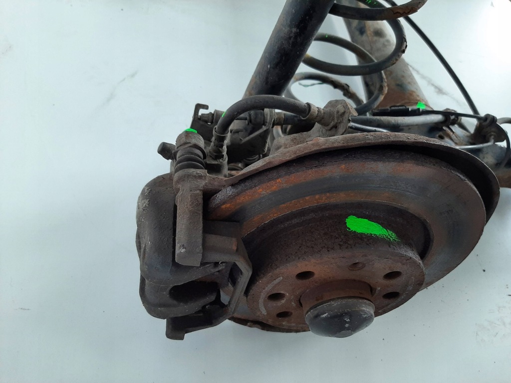 фото №16, Fiat grande punto 1.9d 3d 06r балка подвеска задняя тормозные диски kpl