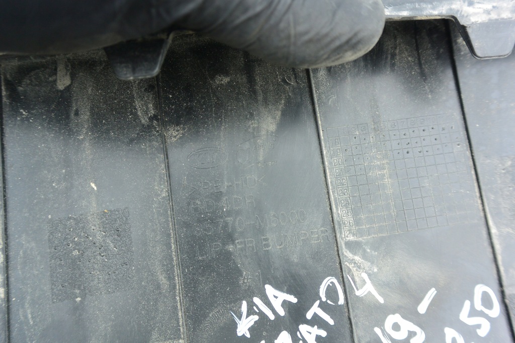 фото №9, Спойлер бампера накладка бампера перед kia cerato 2019-