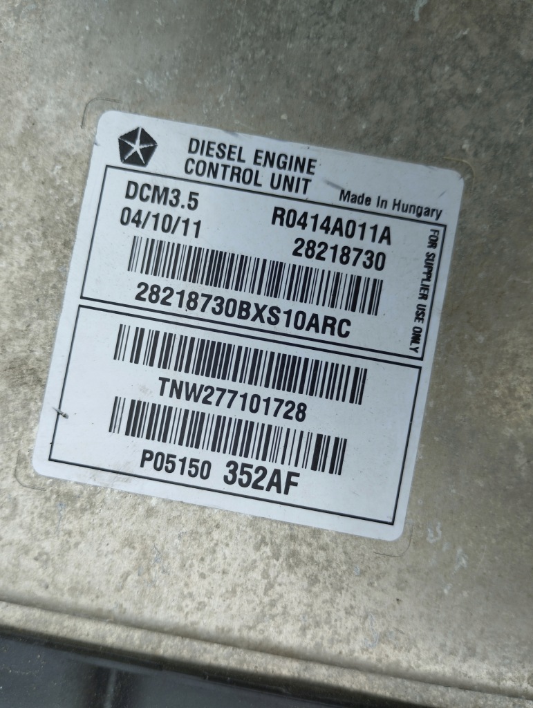 фото №3, Блок управления jeep compass 2.2crd p05150352af