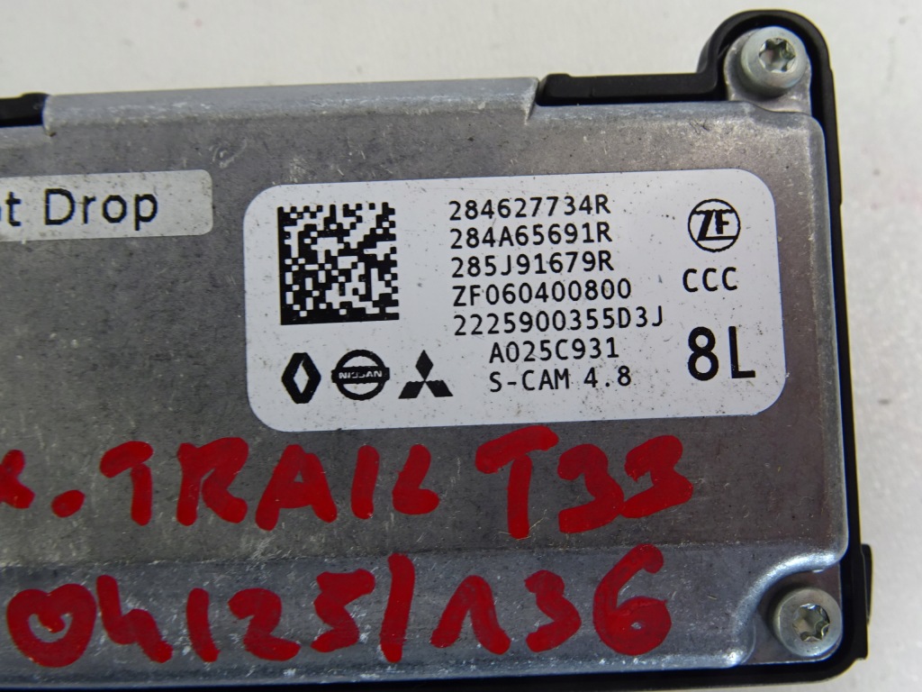 фото №8, Nissan x-trail iv t33 камера скло лобове асистент поперечина руху 284627734r