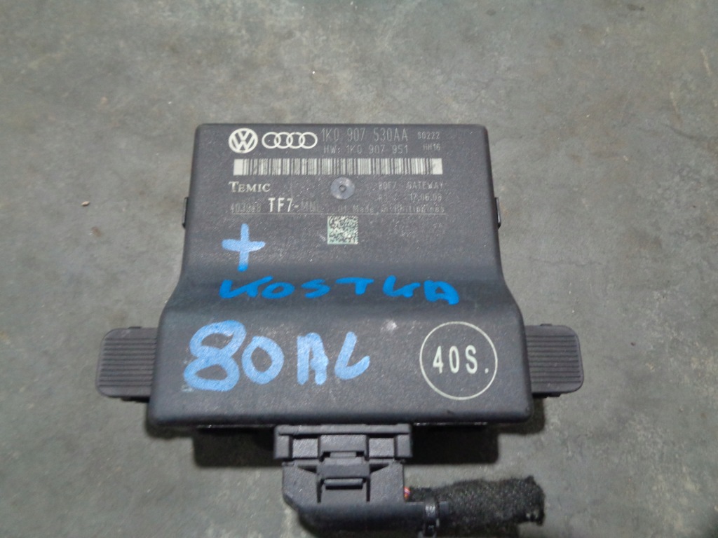фото №1, Audi a3 8p модуль блок керування шлюз 1k0907530aa