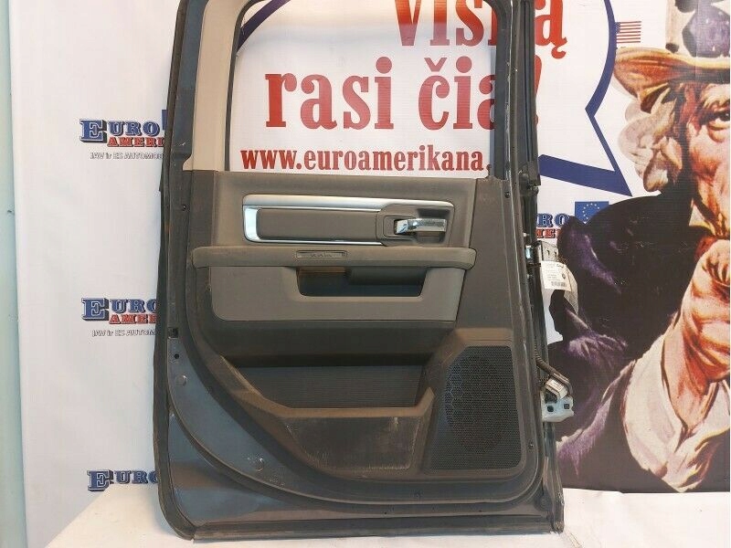 фото №3, 2009-18 dodge ram 1500 oem lh комплектний rear door