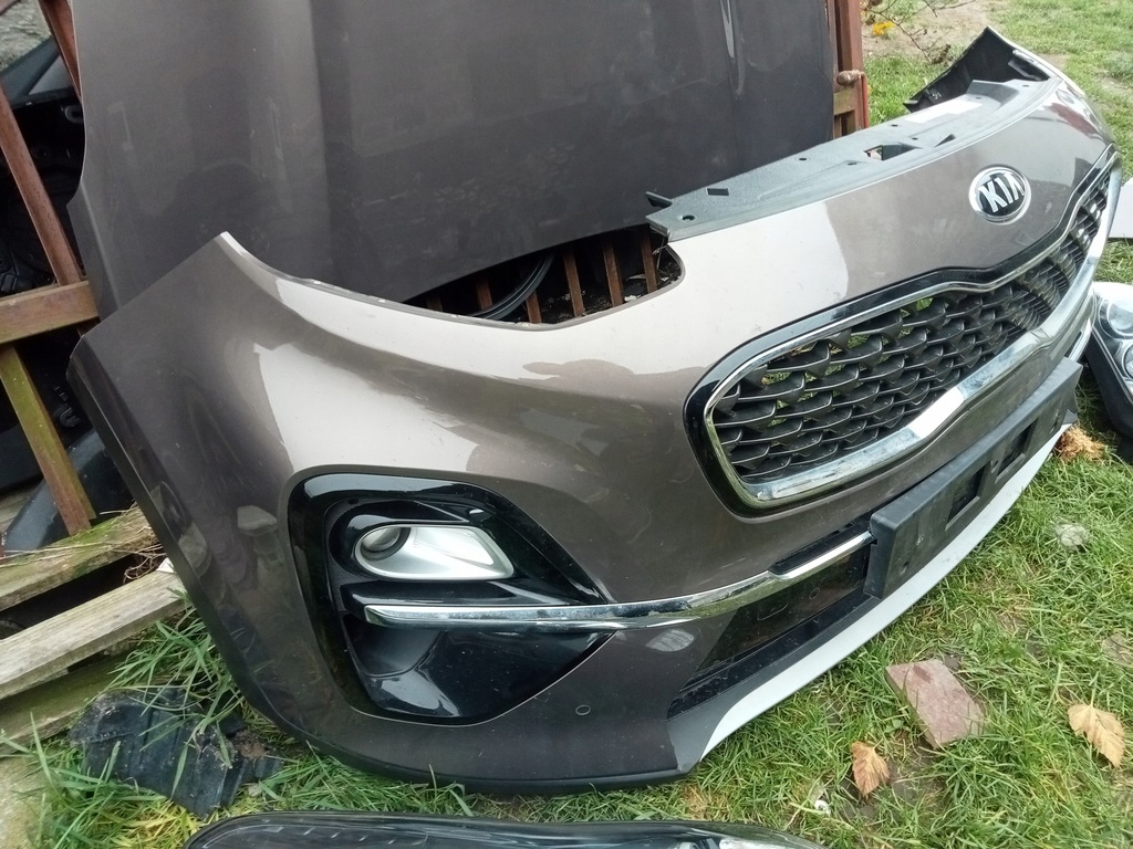 фото №6, Перед kpl капот бампер pas 1.6crdi бампер крила kia sportage iv lift d5