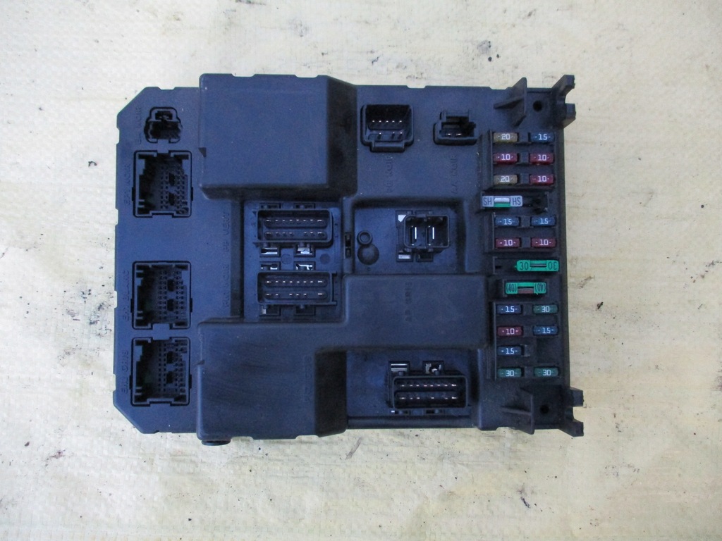 фото №1, Peugeot citroen коробка модуль bsi 9651196880 j03