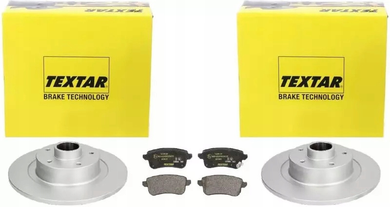 фото №1, Textar гальмівні диски+ гальмівні колодки задня renault talisman електричний ручник 290mm