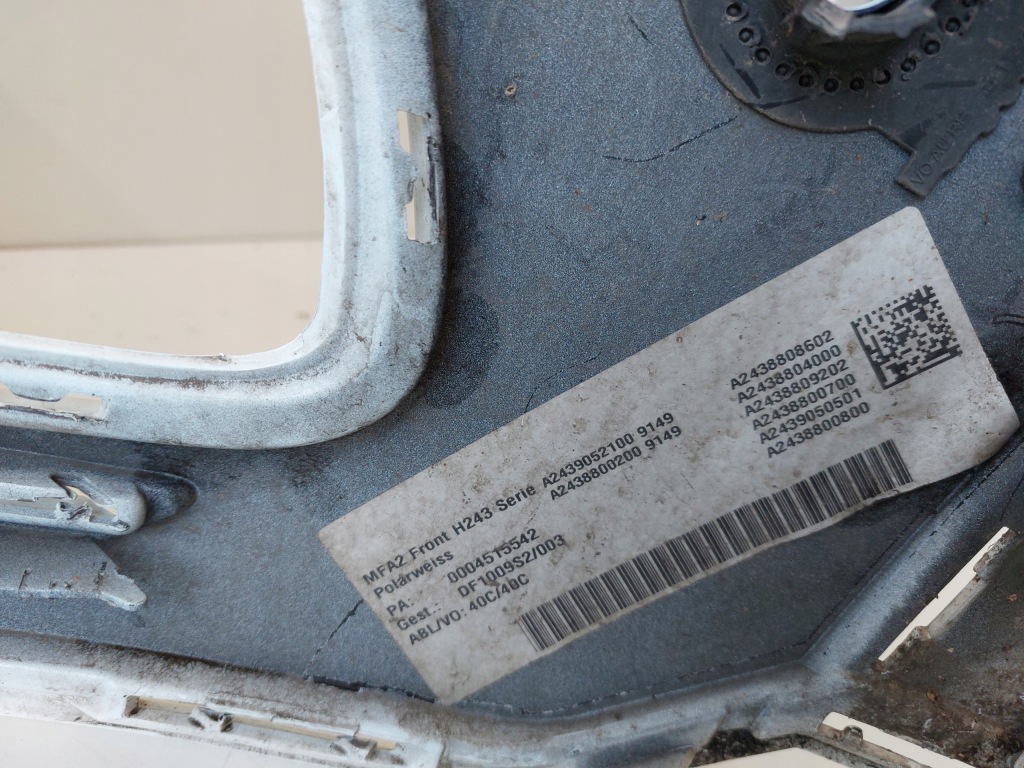 фото №6, Mercedes eqa 243 бампер перед 2438850001 оригінал