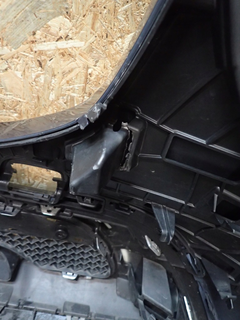 Бампер перед mercedes glc w253 lift Оригінал