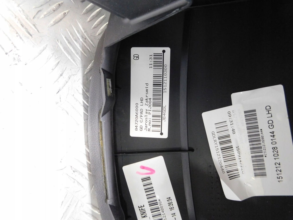 фото №12, Панель приладів приладова з подушка безпеки - hyundai i30 ii 11-16