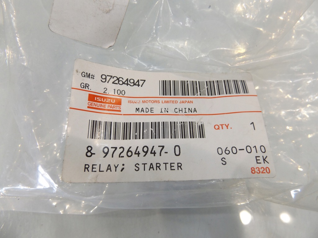 фото №5, Isuzu реле стартер 8972649470