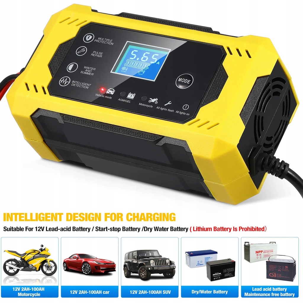 фото №1, Зарядний пристрій do акумуляторів автоматичний заряджання