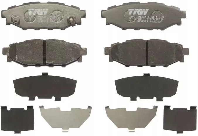 фото №1, Trw тормозные колодки тормозные задняя gdb3373
