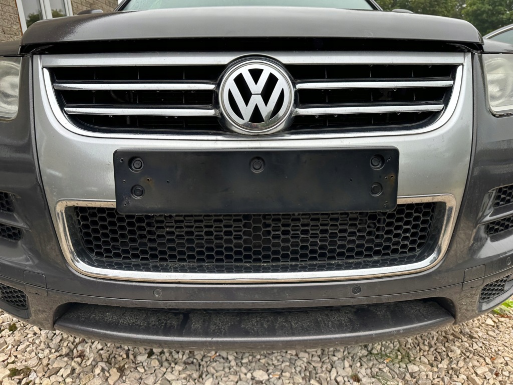 Бампер передок  задний пороги vw touareg 7l рестайлинг  r-line Оригинал