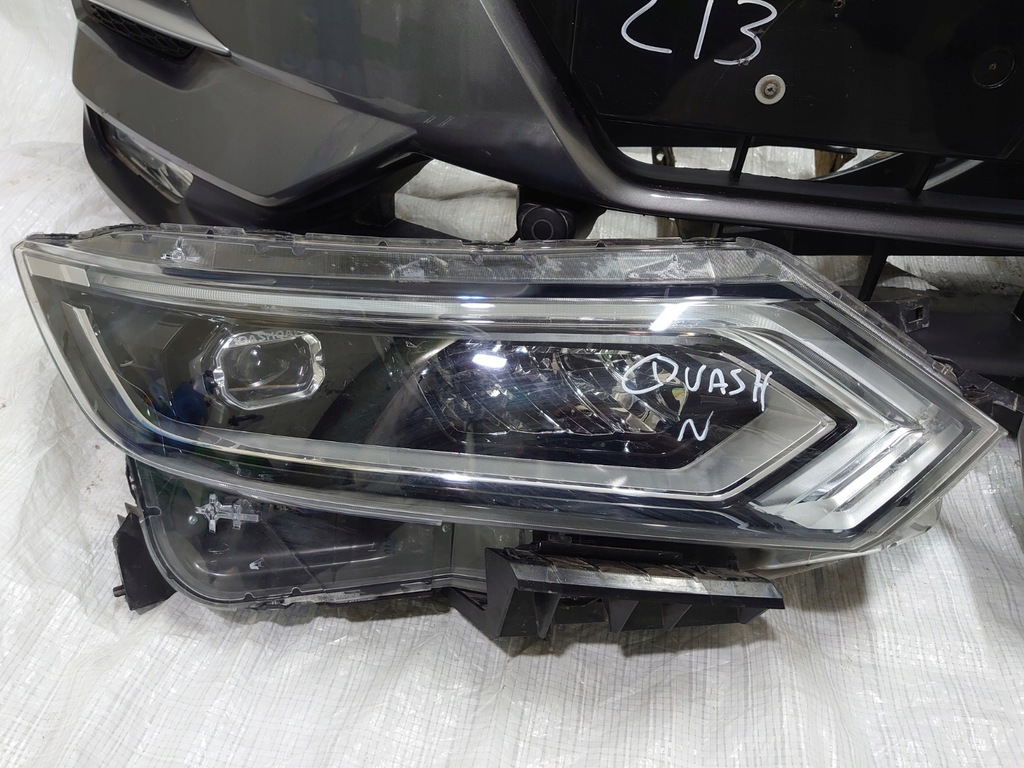 фото №7, Qashqai ii lift full перед капот бампер лампи pas