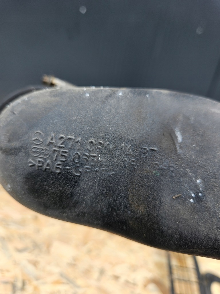 фото №5, Труба интеркулер mercedes slk w209 lift 3.0cdi a2710901437