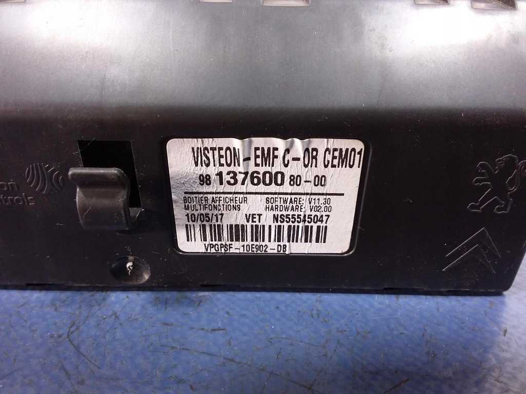 фото №4, Citroen c-elysee дисплей радио 9813760080