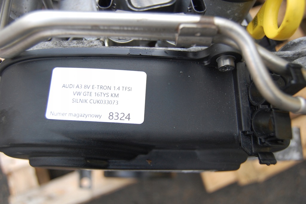 фото №8, Audi a3 8v e-tron двигатель 1,4 tfsi kompletny cuk