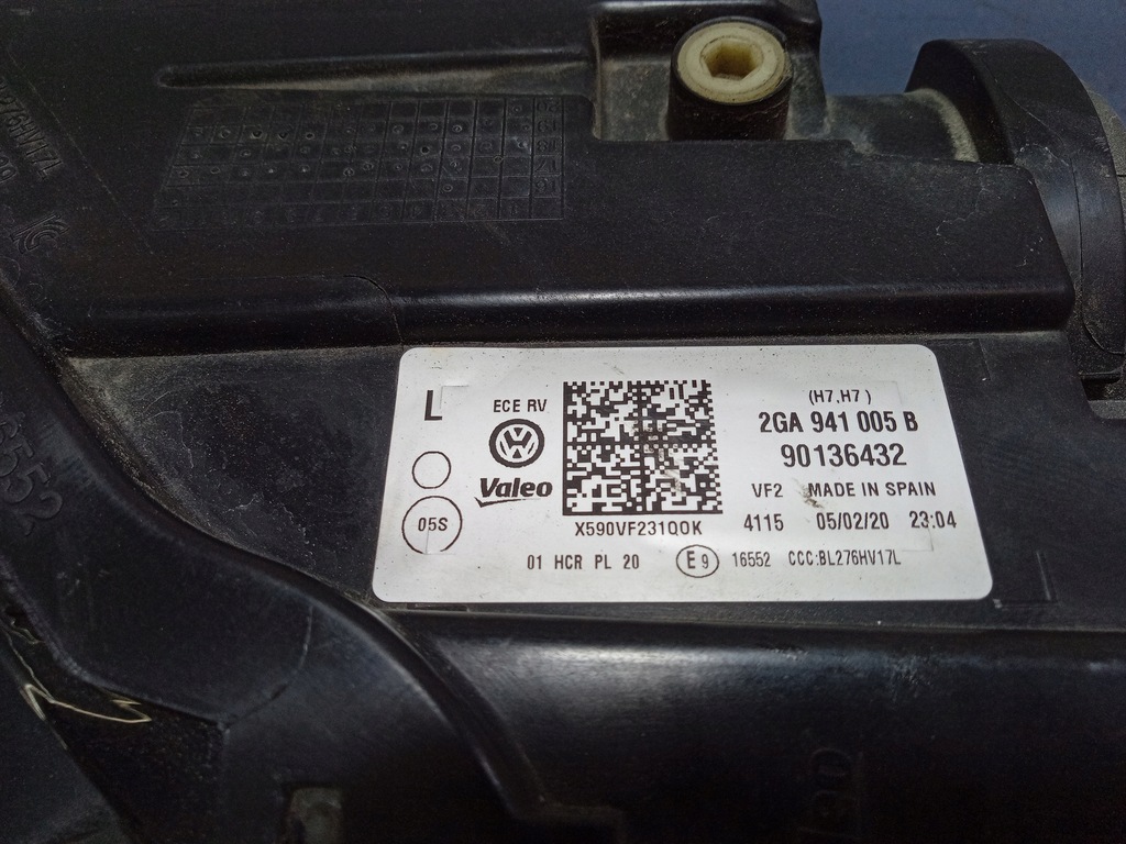 фото №5, Vw t-roc фара левый лампа h7 eu 2ga941005b