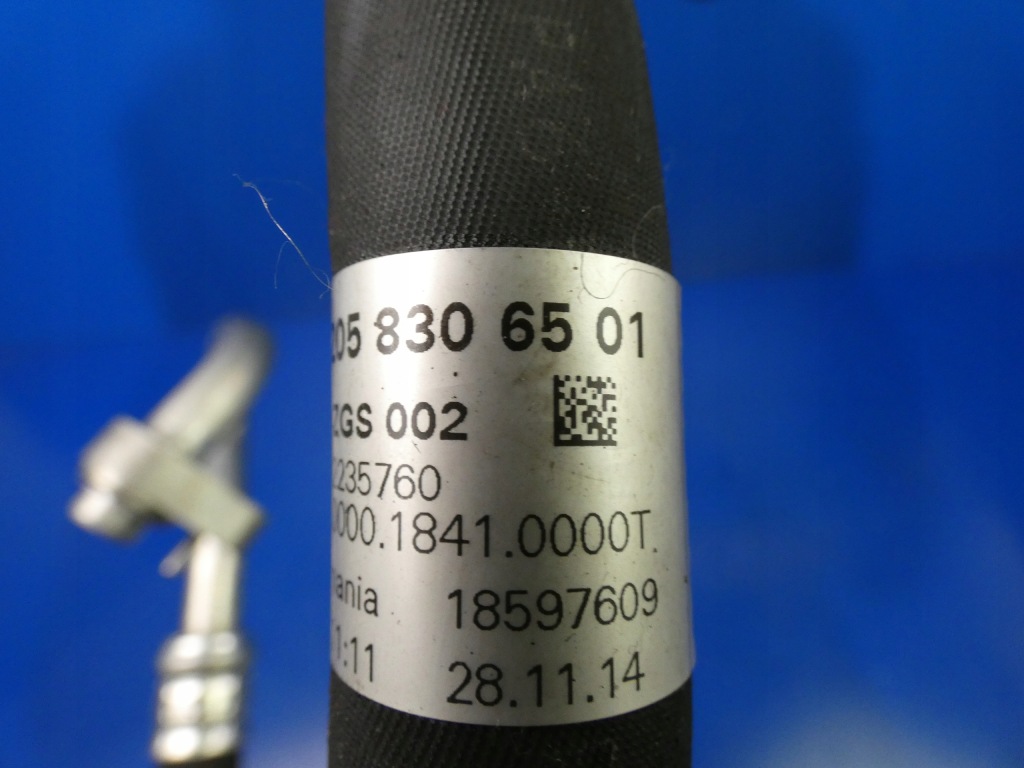 фото №3, Mercedes c klasa w205 трубка шланг кондиціонера