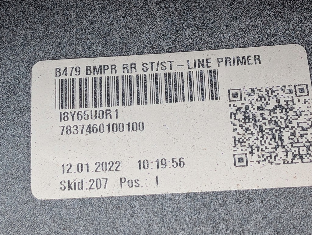 фото №16, Бампер задний ford fiesta 7 st line 2019- l1bb-17906-ciaw