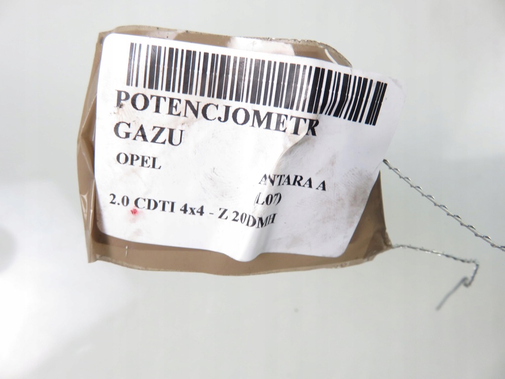 фото №8, Потенціометр газу opel antara a l07 2.0 cdti 96625893