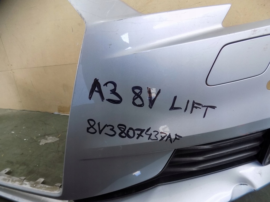 фото №9, Audi a3 8v lift бампер перед передній 8v3807437af 0ryginał