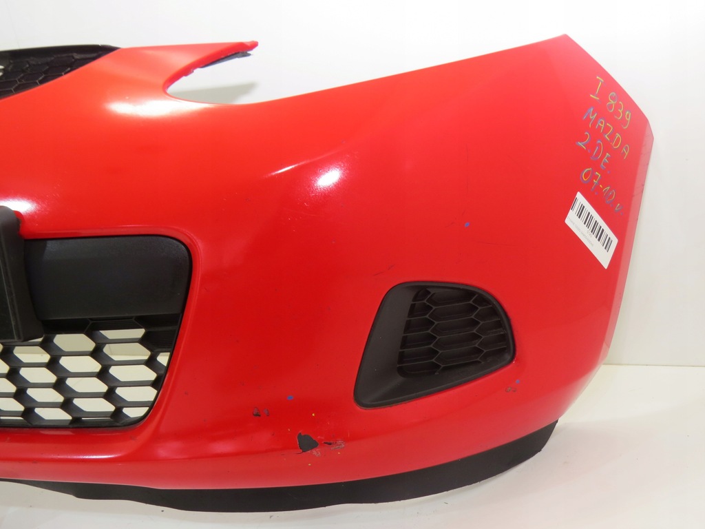 фото №9, Бампер перед передній mazda 2 ii de 07-10r #