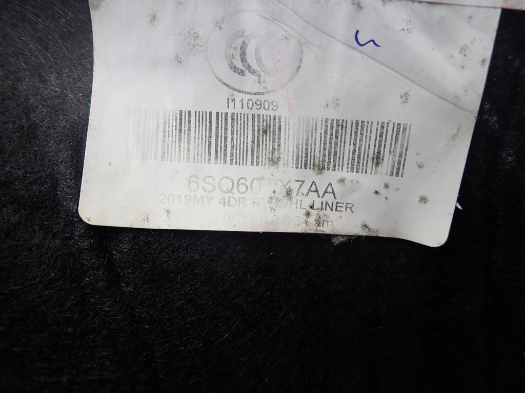 фото №5, Задняя обшивка коврик подкрылок jeep wrangler jl 4d